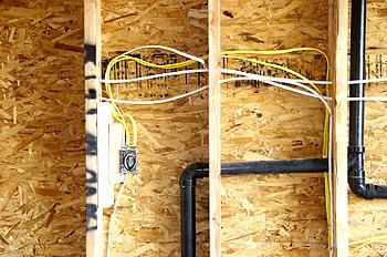 electrical, plumbing, HVAC